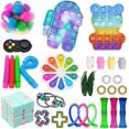 thumbnail image 1 of Ensemble de Jouets Fidget, 30 Pcs Jouet Pop it Fidget Jouet Sensoriel Ensemble de Jouets Fidget Push Pop Bubble Jouet Fidget, 1 of 7