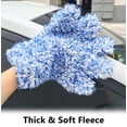 thumbnail image 4 of Accesorios para coche, guantes de lavado de coche gruesos de cinco dedos, guantes de limpieza de coche absorbentes de doble cara, suministros de limpieza de terciopelo, guantes de limpieza para el hog, 4 of 7