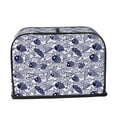 thumbnail image 2 of Kdxio Blue Fish1 Print Toaster Cover Bread Machine Cover Fits for Most Standard 2 Slice Toasters,Keep Toaster Free From Dust And Fingerprint Oven Dustproof Cover, 2 of 7