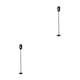 thumbnail image 3 of Kearding Cuchara mezcladora trenzada de acero inoxidable, cucharas agitadoras espirales de mango largo, vajilla de postre, accesorios para Bar, Negro 2Conjunto, 3 of 6