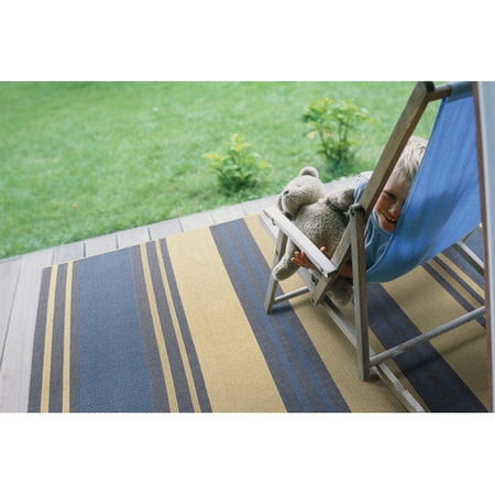 Couristan Five Seasons South Padre Blue/Cream Area Rug