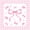White Pink 01, variant on Manfei Light Blue Bows Checkered Print Twin Bedding Sets for Girls, Cute Ribbon Bows Bedding Comforter Set, Colorful Stars Reversible, 7 Pieces