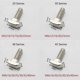 thumbnail image 5 of 4040 T Screw Bolt Bolt Closing Tool For T-slotted Aluminum Carbon Steel Profile M8x40 (pack Of 30), 5 of 5