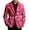 Hot Pink_001, variant on Suit Jacket for Men Carnival Corduroy Print Stylish Casual Party Jacket with Floral Pattern for Festive Events Coats for Men Green_001 XXL