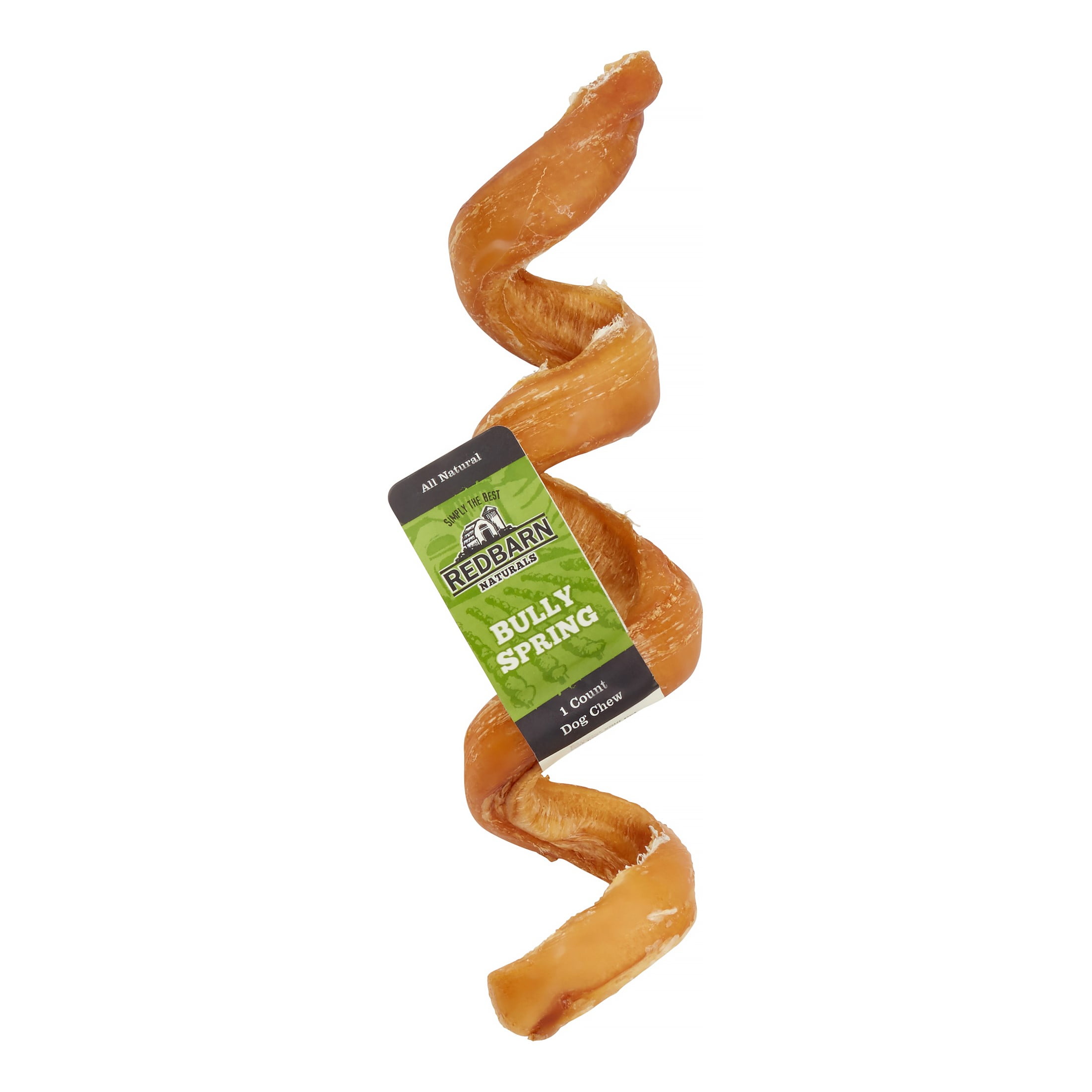 Redbarn Naturals 6 Bully Spring Bully Stick Dog Treat 1 Ct