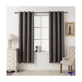 thumbnail image 4 of Cortinas Blackout Aislamiento Térmico 2 Paneles 215 X 135 Cm Color Gris oscuro, 4 of 4