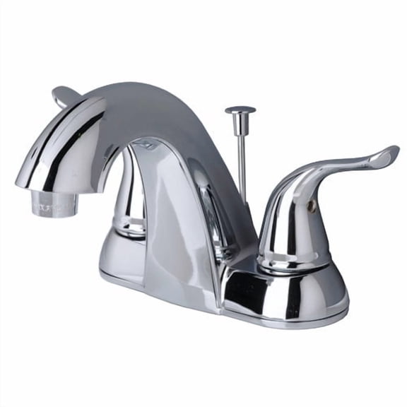 Laguna Brass Centerset Bathroom Faucet with Drain Assembly