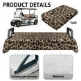 thumbnail image 6 of Yuyamidu Leopard Print Golf Cart Seat Covers, Fashion Club Car Golf Cart Seat Towel Blanket Winter Golf Cart Cushion Covers, 6 of 8