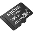 thumbnail image 2 of Memoria Sandisk MicroSD Video 256 GB Grabación 24/7 Negro, 2 of 3