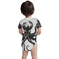 thumbnail image 2 of Rocae Abstract Ink Octopus for Baby Cotton Short-Sleeve Bodysuits for Unisex Onesies Bodysuit-2 Years, 2 of 7