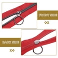 thumbnail image 3 of #5 10 Yards Zippers de Nylon en Bobina, Bobina de Zipper al por Mayor con 20 deslizadores de Zipper en color Gunmetal para manualidades de costura, bolsas y ropa, Rojo, 3 of 7