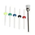 thumbnail image 4 of 6pcs Nail Drill Bit Set Professional Home Salon Ceramic Cuticle Remover Bits for Nail Artist Novice, 4 of 14