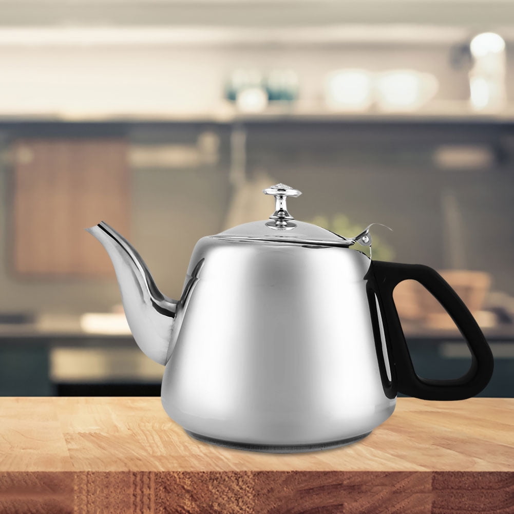 New 680ml Stainless Steel Coffee Kettle Tea Pot Large Capacity Fine Mounth Home