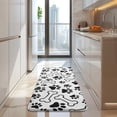 thumbnail image 4 of Pet Paw Print and Bone Kitchen Rug Mat,Kitchen Runner Rugs Non Skid Washable,Decorative Kitchen Floor Mats for Kitchen,Sink,Laundry,17"x47.2", 4 of 7