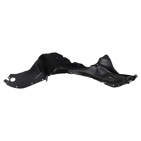 TRQ Front Right Inner Fender Liner Black Passenger Side Fits Select 2003-2004 Mazda 6 MA1249118