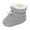 Grey, variant on Generic Baby Boots Fashion Toddler Colorful Little Girls Winter Warm Kids Knitted Pre Boot Slippers Little Kid Winter Shoes for Indoor Outdoor Walking(6-12 Months,Beige)