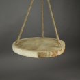 thumbnail image 5 of Primitive Country Wooden Log Slice and Jute Rope Hanging Plant Stand, 5 of 5