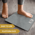 thumbnail image 4 of INEVIFIT Bathroom Scale, Highly Accurate Digital Body Weight Scale Up to 400lbs - Silver, 4 of 7