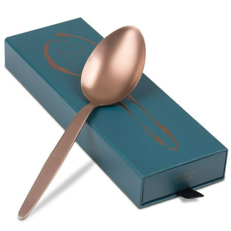 Sterling Copper Spoon - JB Prince Gray Kunz Spoon - Special Edition - Copper with Satin Finish