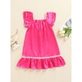 thumbnail image 2 of Xingqing Robe de Nuit Sans Manches en Satin de Soie pour Bébé Fille, 2 of 7