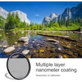 thumbnail image 3 of K&F Concept 40.5MM CPL Filter Ultra Slim Japan Optics Multi Coated Circular Polarizer Polarized Lens Filter, 3 of 5