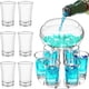 thumbnail image 2 of Dispensador de vasos de chupito, dispensador de 6 vasos de chupito y soporte para bebidas líquidas divertidas en la universidad, camping, fiestas de cumpleaños en casa Fokelyi 223143-1, 2 of 9