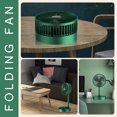 thumbnail image 3 of Foldable Desktop Electric Fan 3rd Gear USB Rechargeable 2000mah 10W Touch Key Low Noise Summer Air Conditioner Cooling Fan, 3 of 6