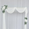 thumbnail image 3 of 2 Pieces Wedding Arch Flowers Swag Floral Arrangement for Wall Arbor Wedding, 3 of 6