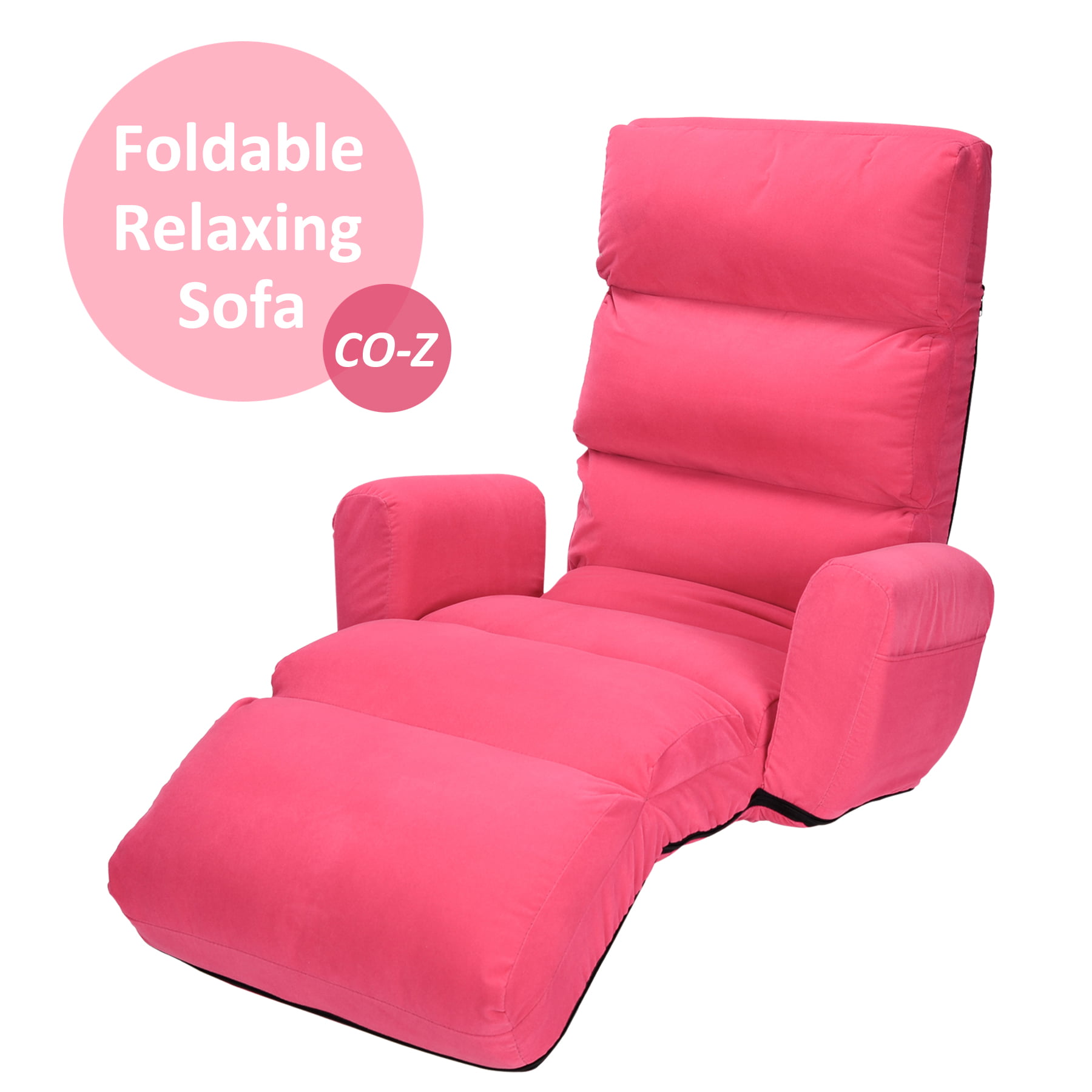 Folding Lazy Sofa Chair Stylish Sofa Couch Beds Lounge