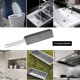 thumbnail image 4 of 4 Piezas Piedra Pomez para Baño Pómez con Asas Incluidas Quita Sarro Inodoro Cepillo de Baño de Piedra Pómez Removedor de Cal Removedor de Dura Limpiador Bloque de Limpieza Inodoro de Piscina (Gris), 4 of 4