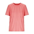 thumbnail image 4 of Lopecy-Sta Girls Pleated T-Shirts Kids Summer Casual Short Sleeve Girls Fashion Tops Tees 3-14 Years, 4 of 6