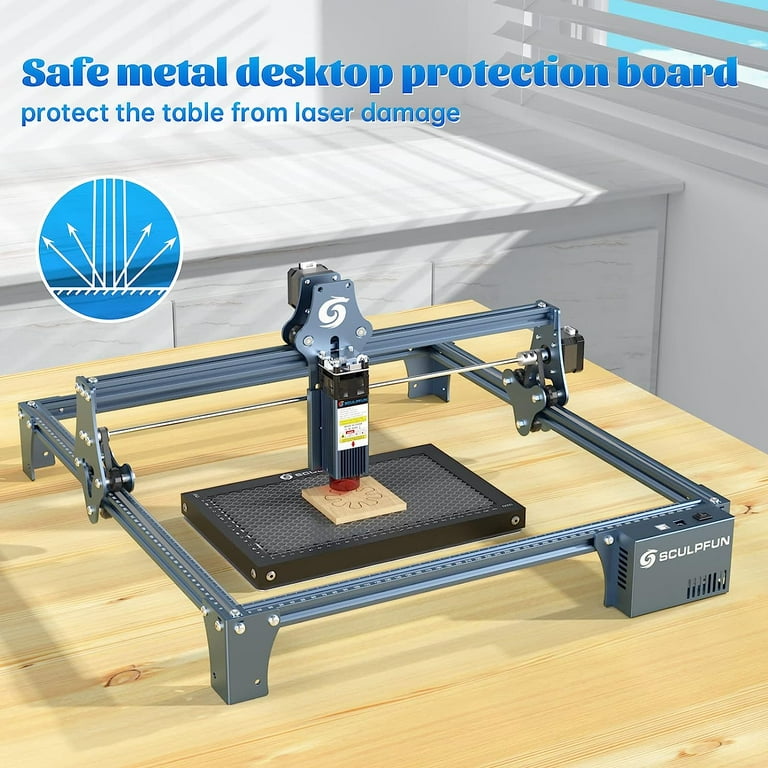 SCULPFUN Honeycomb Laser Bed, High-Strength Steel Honeycomb Working Table  for CO2 Diode Laser Engraver Cutting, Easily Observation and Table