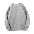 thumbnail image 2 of de jersey de manga larga gruesa de casual Plus para invierno gris S Zulema suéter de invierno sudaderas hombres, 2 of 6