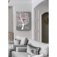 thumbnail image 5 of MuralMax Couples Personalized Tree Canvas Wall Art - Gifts For Parents, Grandparents, Friends - Milestone Occasions, Bridal Showers, Wedding Anniversary, Housewarming - Color - Gray # 5 - Size 8x10, 5 of 6