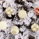 thumbnail image 5 of Christmas Decorations 16 Piece Flocked Christmas Balls Christmas Decoration SetMultiple Styles Of Christmas Tree Decorations Can Also Be Used For Other Party, 5 of 6