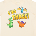 thumbnail image 4 of Inktastic I'm Three Cute Birthday Dinosaurs Boys or Girls Toddler T-Shirt, 4 of 5