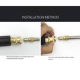 thumbnail image 4 of 30°/90°/U Stainless Steel with 1/4inch Quick Connection Power Washer Lances Pressure Washer Extension Wand Accessories 90 degree bent rod n, 4 of 4