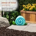 thumbnail image 6 of Alpine Corporation 7"H Polyresin Swirl Snail Lawn & Garden Statue Décor, 6 of 12