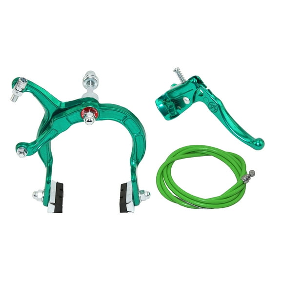 Bike Mx Brake Rear Alloy Green.