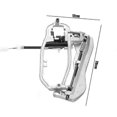 thumbnail image 5 of 51218243616 for E53 X5 00-06 Front Right Driver Side Door Handle Carrier-1, 5 of 5