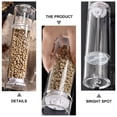 thumbnail image 2 of UPKOCH 8.3X2X2In Transparent Manual Salt Grinder Sleek Style For Home Gadget, 2 of 8