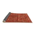 thumbnail image 2 of Ahgly Company Indoor Rectangle Oriental Orange Industrial Area Rugs, 3' x 5', 2 of 4