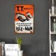 thumbnail image 5 of Letrero Metal Naturaleza Muerta Interior Exterior Placa Arte Pintura Regalo, 5 of 9