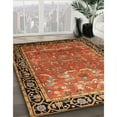 thumbnail image 3 of Ahgly Company Machine Washable Indoor Rectangle Traditional Tomato Red Area Rugs, 7' x 9', 3 of 7