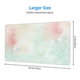 thumbnail image 3 of ZICANCN Gaming Mouse Pad, Elegant Floral Line Flower Art Large Mouse Mat Desk Pad, Keyboard Mouse Mat, 15.8x29.5 inch, 3 of 9