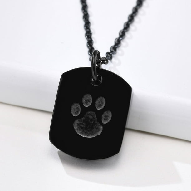 Colr de de gato, accesorio medallón decorativo, joyería ra y mujer negro Hugo Collar de urna