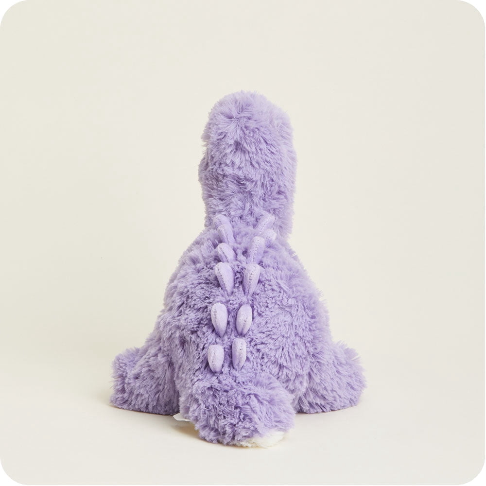 Intelex CP-DIN-3 Purple Long Neck Dinosaur Warmies, 13-Inch Height, Stuffed Animals