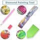 thumbnail image 4 of Pintura de diamante 5D con diseño de lobo de diamantes de imitación, kit de pintura de diamante bordado, animal completo, manualidades para el marco del hogar, decoración de la pared del hogar, sala d, 4 of 5