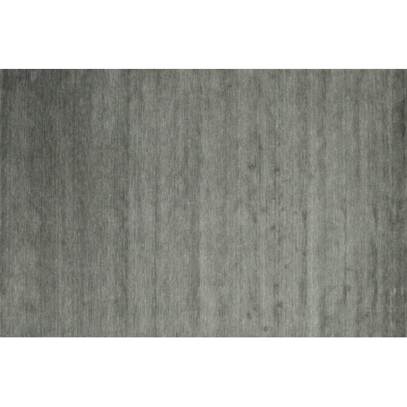 Ahgly Company Machine Washable Indoor Rectangle Contemporary Sage Green Area Rugs, 8' x 12'