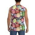 thumbnail image 4 of Daiia Easter Eggs Printed Men's Tank Tops,Casual Soft Sleeveless Gym Muscle Shirts Bodybuilding Tee-3X-Large, 4 of 8